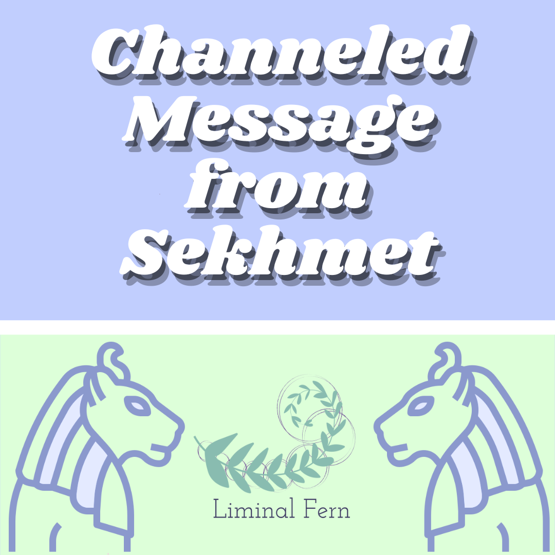 Channeled Message from Goddess Sekhmet